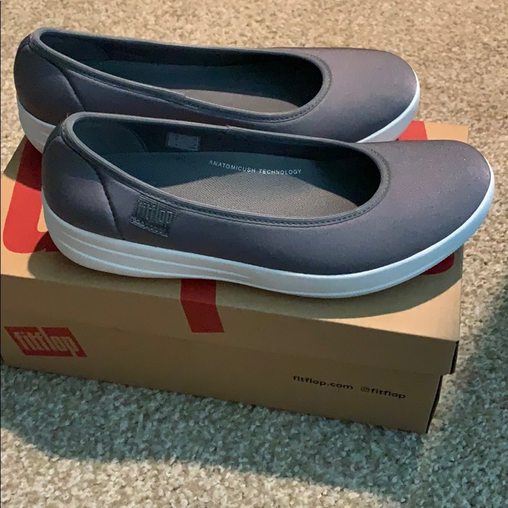 NWT! Fitflop Ballerina - Rachel Mesh